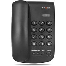 Проводной телефонный аппарат Texet TX-241, черный