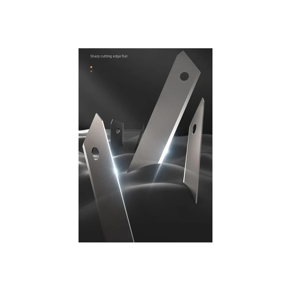 Нож универсальный "Deli Home", 18 мм, чёрный - 3