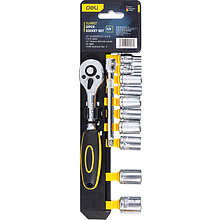 Набор торцевых ключей "Deli" EDL0012T