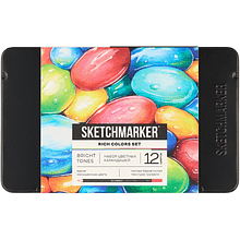 Карандаши цветные "Sketchmarker Яркие цвета"