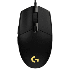 Мышь LOGITECH "G102 LIGHTSY (910-005808)", проводная, 8000 dpi, 6 кнопок, черная
