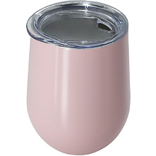 Кружка термическая "CO12", металл, 354 мл, розовый