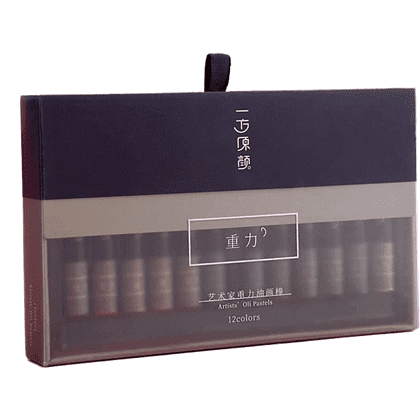 Пастель масляная Himi "Original paint", 12 цветов - 4