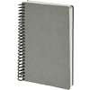 Ежедневник недатированный "Agenda", А5, на спирали, серый - 2