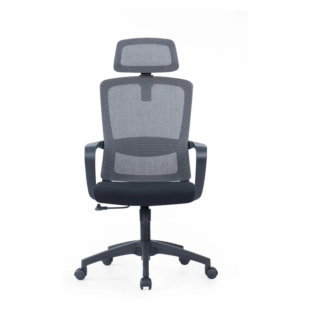 Кресло компьютерное SitZone U-060A, сетка, ткань, черный, пластик - 2