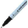 Маркер перманентный "Twin Name Pen", двусторонний, черный - 5
