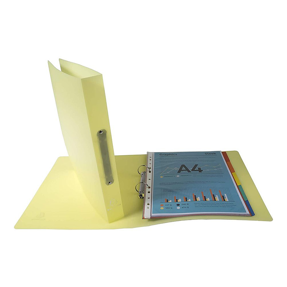 Папка на кольцах "Chromaline Pastel", 2 кольца, 40 мм, ассорти - 2