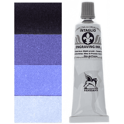 Краски для печати "Intaglio ink", 31 прусский синий, 60 мл - 2