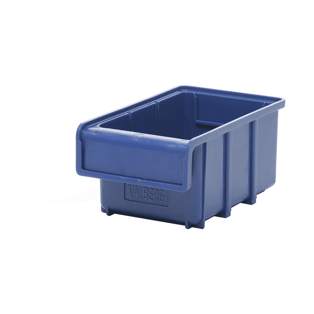 Ящик пластиковый "Практик", 170x105x80 мм, синий