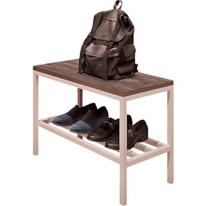 Обувница ALLERD 1 RION, белый муар, Австралийское дерево