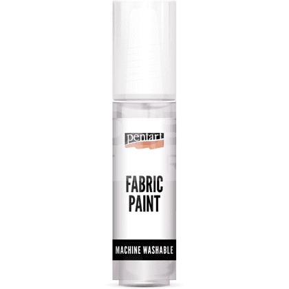 Краски для текстиля "Pentart Fabric paint", розовый, банка