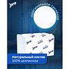 Салфетки бумажные PROtissue, 16х21см, 2 слоя, белый, 200 листов, 100% целлюлоза - 9