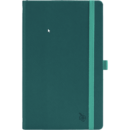 Блокнот "Appeel classic teal", А5, 96 листов, линейка, зеленый - 2