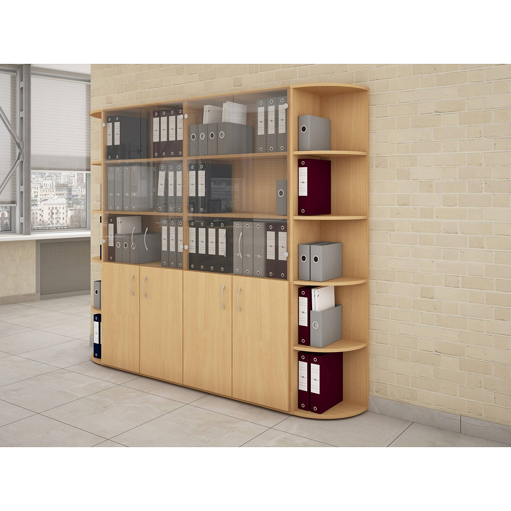 Коллекция Столица тумба С-030, 804х455х600 мм, дуб сонома - 9