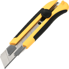 Нож строительный "Deli" 25 мм