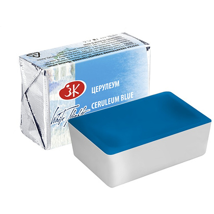 Краски акварельные "Белые ночи", 503 церулеум, кювета