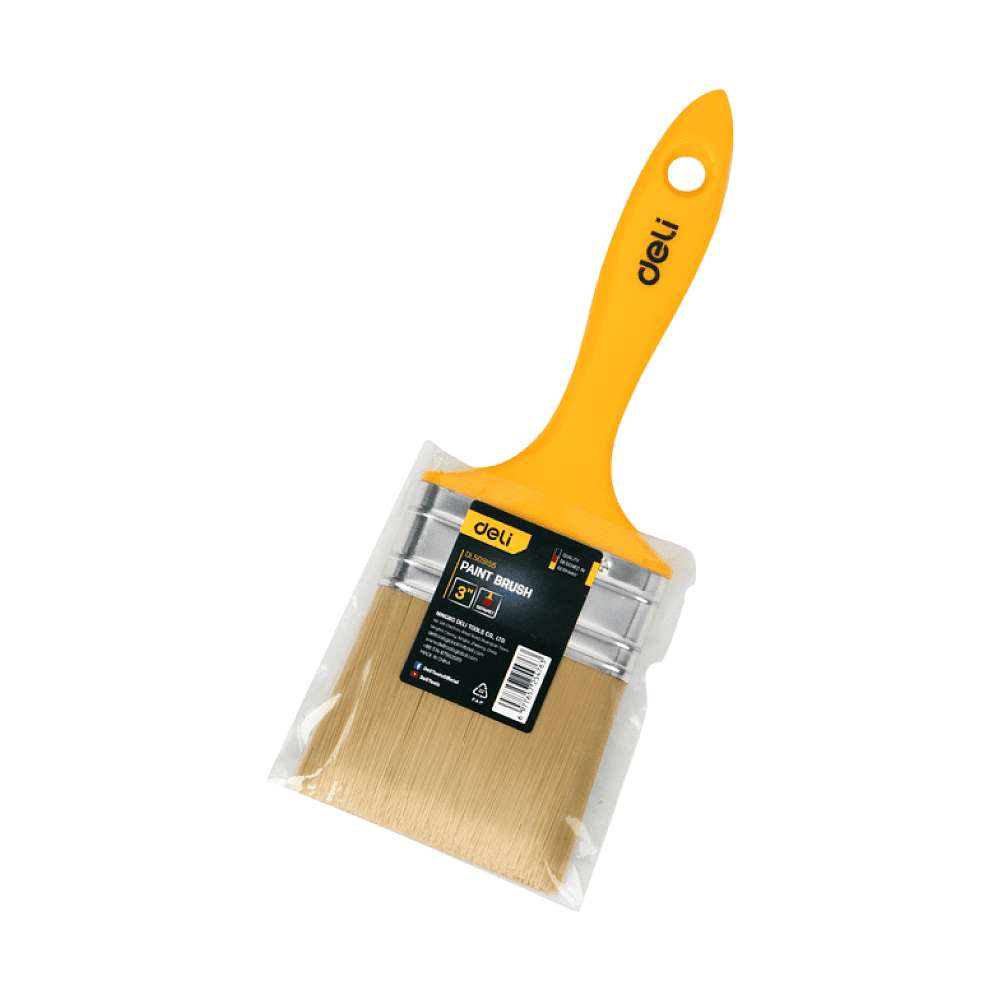 Кисть малярная Deli YS EDL509155, плоская 3"-75 мм