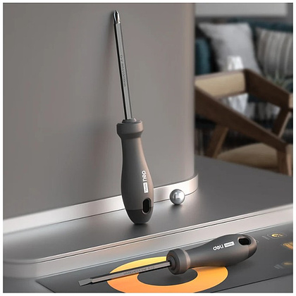 Набор ручного инструмента Deli HS, 8 предметов, Soft Touch, черный - 7