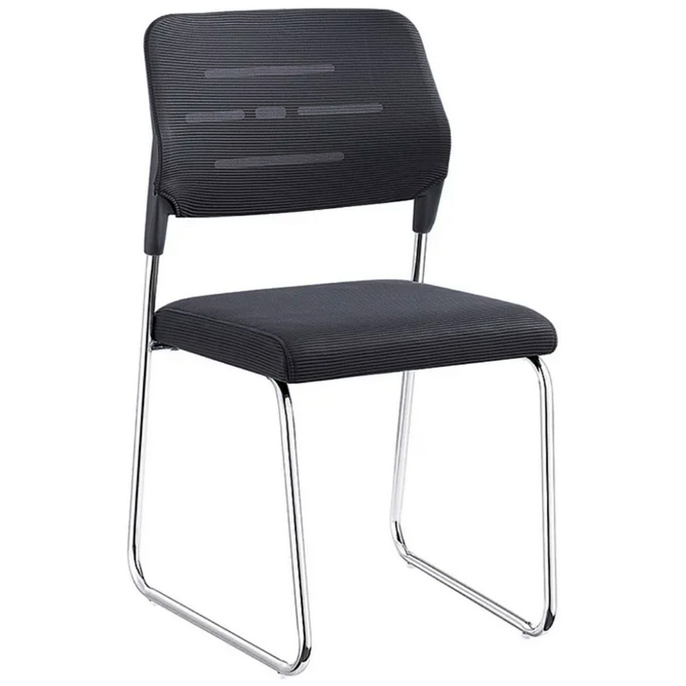 Кресло д/посетителей SitUp SKY Chrome сетка, черный