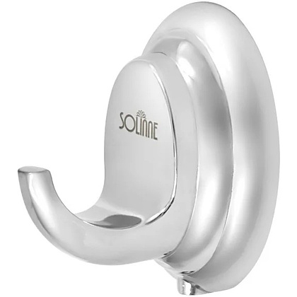 Крючок одинарный Solinne Classic 15011, хром - 2