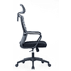 Кресло для руководителя SitZone U-060A, сетка, ткань, черный, 2 шт/упак, -30% - 2