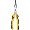 Длинногубцы Deli "EDL2108", 200 мм, желтый, черный - 3