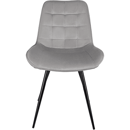 Стул Бюрократ "CH-K2", ткань, светло-серый, металл - 2