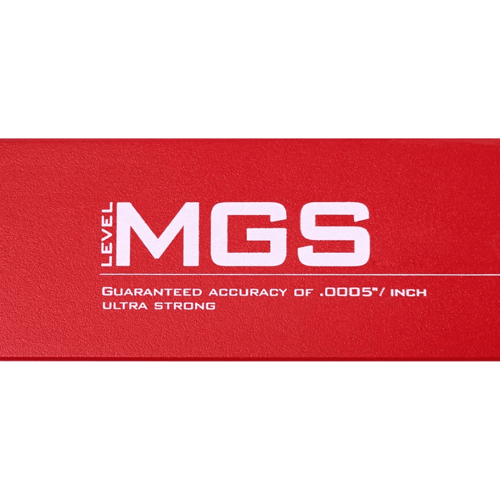 Уровень брусковый MGS 700807B, 1800 мм, 3 глазка - 3