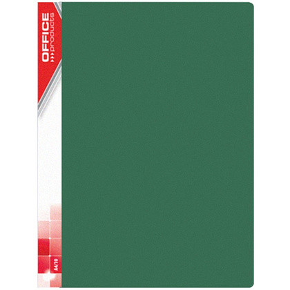 Папка c файлами "Office Product", 20 карманов, зеленый