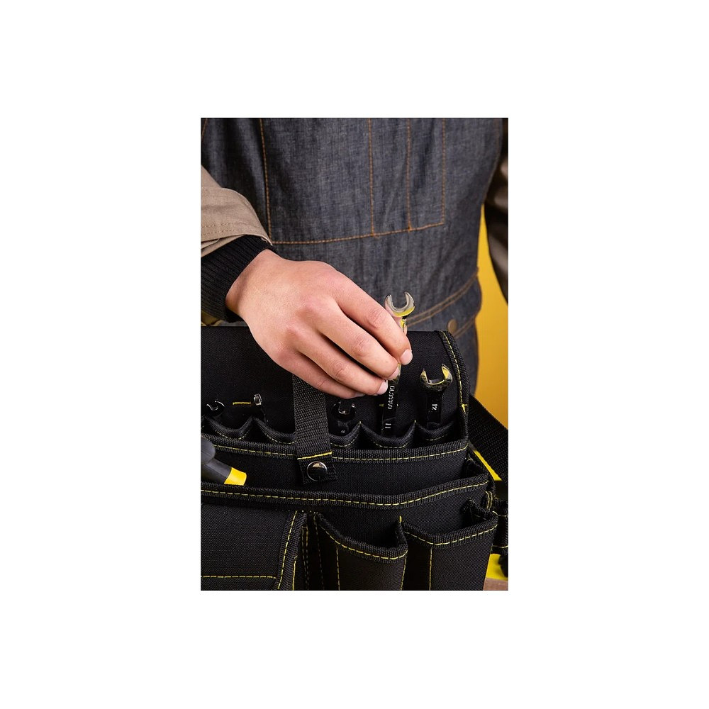 Сумка для инструментов поясная Deli YS EDL-P5, черный - 6