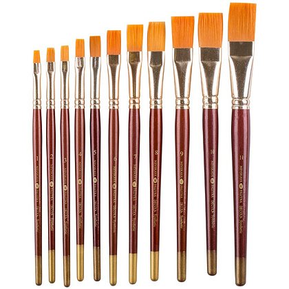 Кисть "Decola", синтетика, плоская, №5 - 3