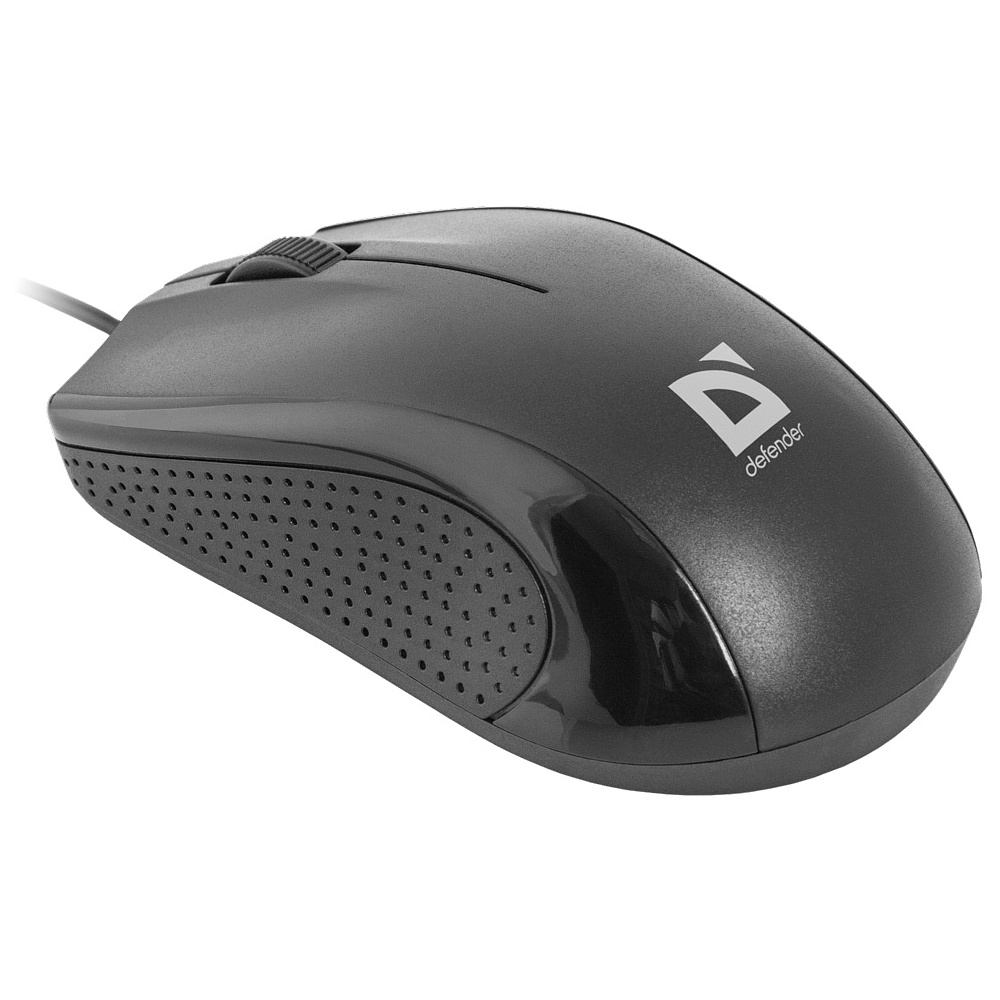 Мышь Defender Optimum MB-160, проводная, 1000 dpi, 3 кнопки, черный - 3