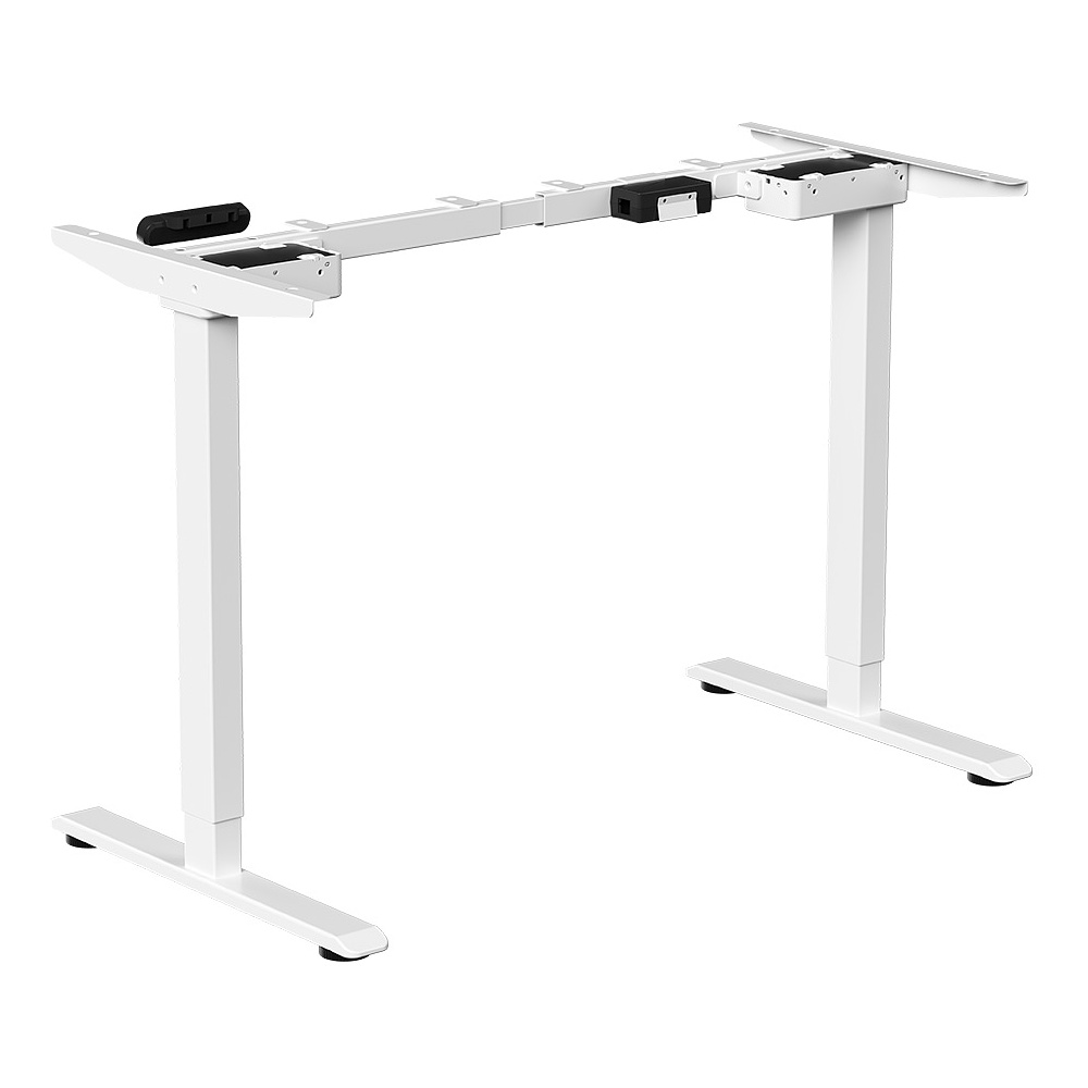 Стол с электроприводом WellDesk Prime 1300x675х18 белый/дуб санта-фе винтаж (9191462+9178196) - 5