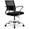 Кресло компьютерное ErgoLife Sit Air M4-290K, ткань,сетка, черный - 2