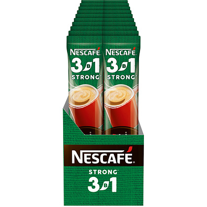 Кофейный напиток "Nescafe" 3в1 крепкий, растворимый, 14.5 г - 17