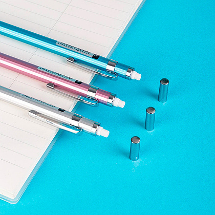 Карандаш автоматический "Arris" в упаковке, 0.5 мм, металл, ассорти, 1 шт. - 4