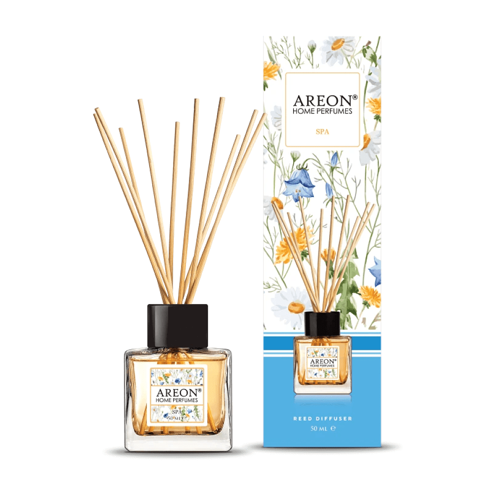 Аромадиффузор Areon Home perfume Botanic sticks СПА, 50 мл