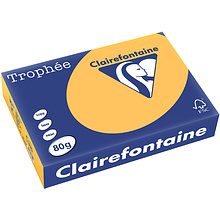 Бумага цветная "Trophée", А4, 500 листов, 80 г/м2, золотой
