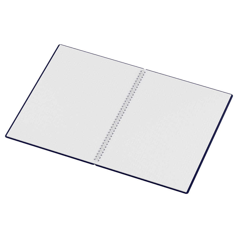 Тетрадь "База", А4, 80 листов, клетка , синий - 4