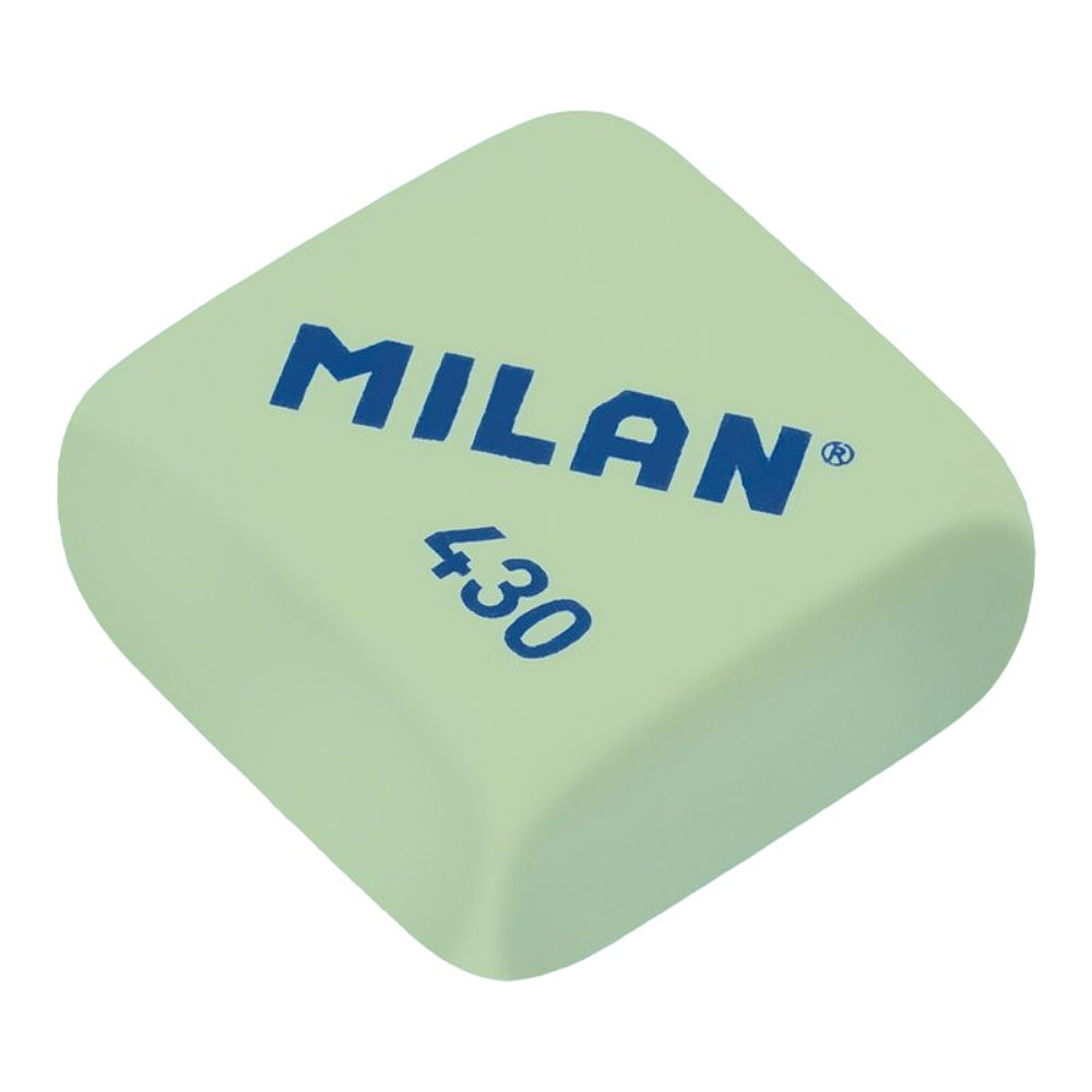 Ластик Milan "430", 1 шт, белый - 3