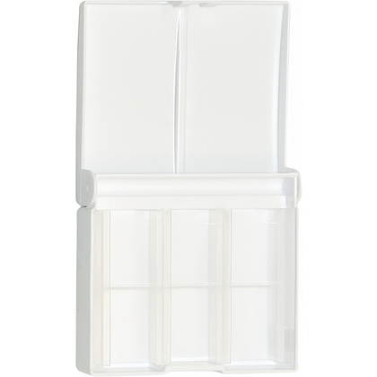 Коробка для акварели 12 цветов, пластик