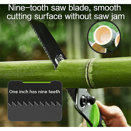 Пила садовая Deli GS EDL-YL2405, 203 мм, складная - 6