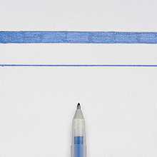 Ручка гелевая "Gelly Roll Stardust", 0.5 мм, прозрачный, стерж. морская волна