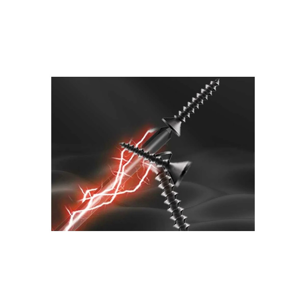 Отвертка Deli HS EHT1105, SL5х100 мм, Soft Touch, черный - 11