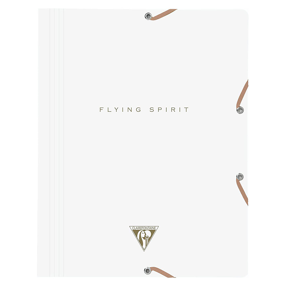Папка на резинках "Flying Spirit", А4, 15 мм, белый