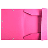 Папка на резинках "Exacompta", A4, 15 мм, полипропилен, розовый - 2