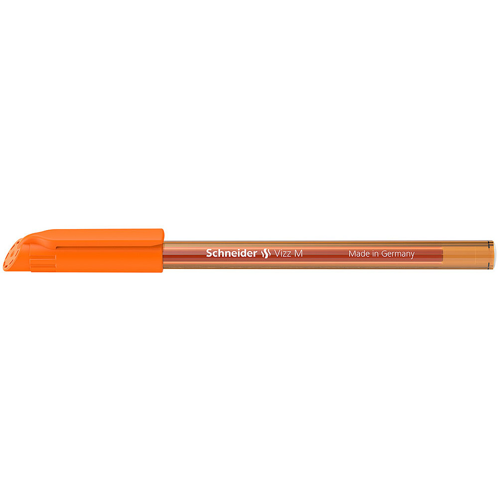 Ручка шариковая "Schneider Vizz M", оранжевый, стерж. оранжевый - 3