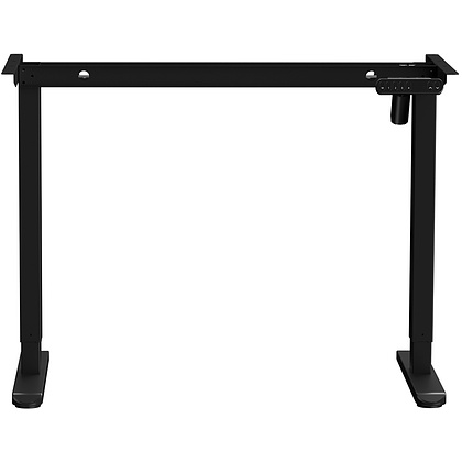 Стол с электроприводом WellDesk Basic 1200x675х18 черный/дуб стирлинг (9191456+9197777) - 3