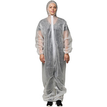 Комбинезон одноразовый "Каспер", 30 г/м2, размер 3ХL, 5 шт/упак, белый