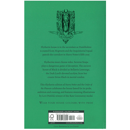 Книга на английском языке "Harry Potter and the Order of the Phoenix – Slytherin", Rowling J.K.,  -50% - 5